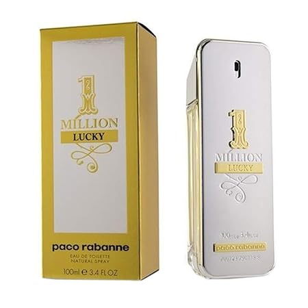 51n4vk4vXnL._SY450_ Rabanne 1 Million Lucky Eau De Toilette 100 ml Vapo - Image 1
