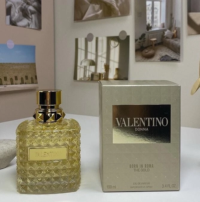 s-l1600 - 2025-10-09T024010.242 Valentino Uomo Born In Roma The Gold EDP 100ml / 3.4 oz Women’s Perfume - Image 1