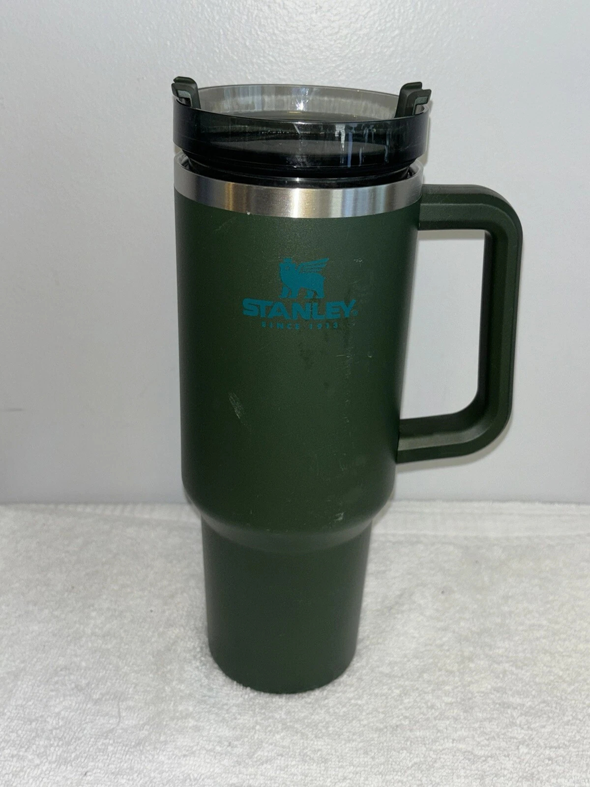 s-l1600 - 2025-10-09T024432.184 Stanley 40oz Stainless Steel Adventure Quencher Green Tumbler – No Straw New - Image 1
