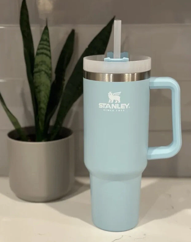 s-l1600 (57) Brand New Stanley Adventure Quencher Original Version 40 oz Tumbler Aqua - Image 1