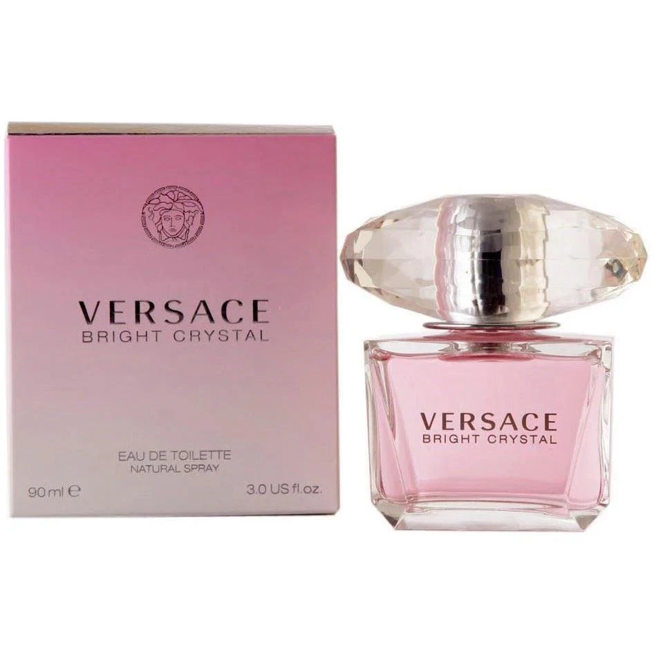 s-l1600 (74) Versace Bright Crystal Eau De Toilette 3.0 oz / 90ml, Women’s Perfume New In Box - Image 1