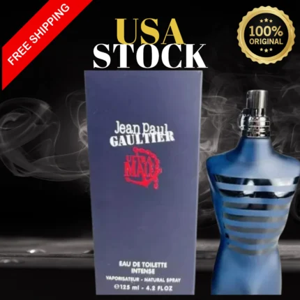 Jean Paul Gaultier Ultra Male Eau de Toilette Intense 125ml / 4.2 oz Men’s Spray New Sealed