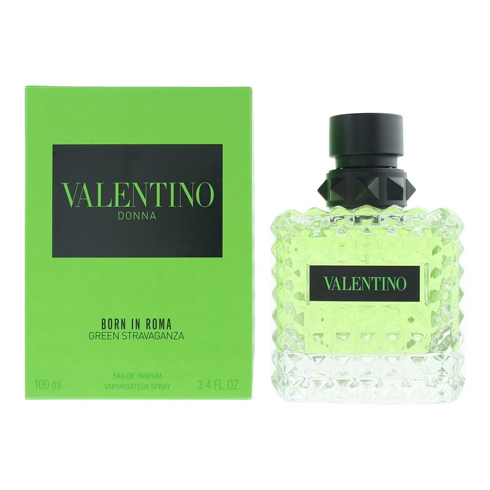 s-l1600 (9) Valentino Donna Born In Roma Green Stravaganza Eau de Parfum 100ml For Women - Image 1