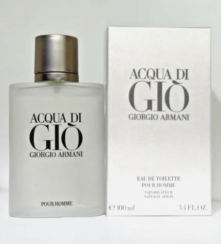 Giorgio Armani Acqua Di Gio Pour Homme Eau De Toilette 3.4 oz / 100ml Men’s Fragrance New Sealed
