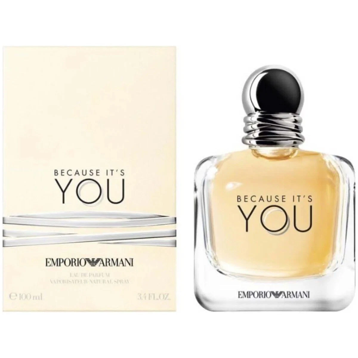 s-l1600 (97) Emporio Armani Because It’s You Eau De Parfum 3.4 oz / 100ml Women’s Perfume - Image 1