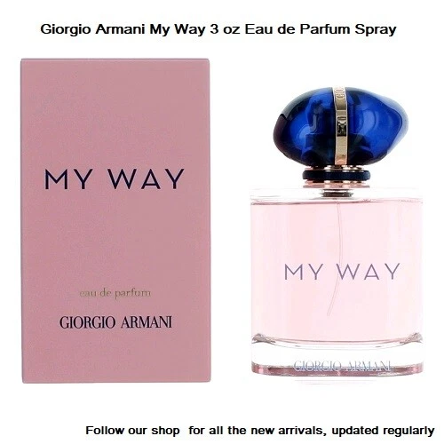 s-l960 (10) Giorgio Armani My Way Eau de Parfum 3 oz / 90 ml Women’s Perfume - Image 1
