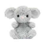 Jellycat Yummy Mouse Soft Plush Toy Gray Stuffed Animal Doll With Dust Bag