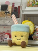 Amuseables Lemonade Jelly Cat Soft Plush Doll Sweet Stuffed Toy NWT