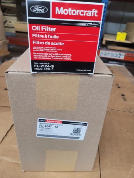 MOTORCRAFT OEM OIL/FUEL FILTER FD4647 FL2124S